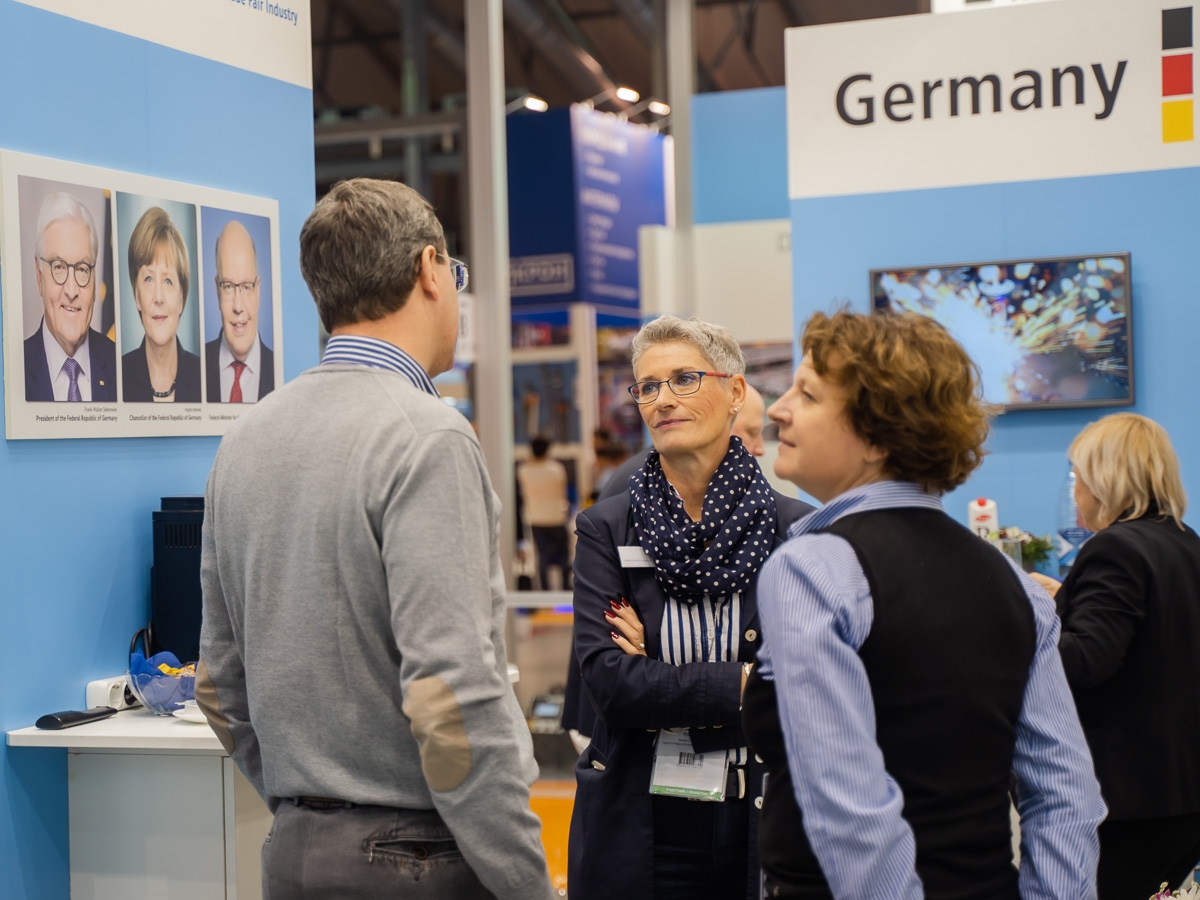 GERMAN PAVILLION AT WELDEX 2020